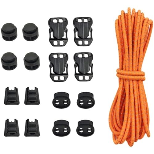 Kivivaka 17pcs DIY Adjustable Backpack Buckle Kit with 32m Elastic Latex — view 5