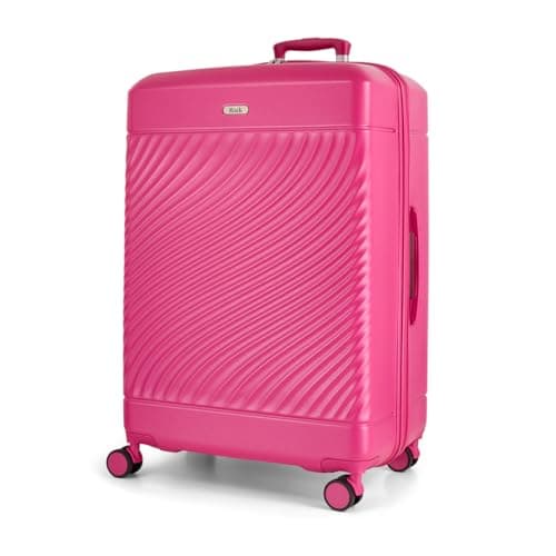 Rock Love Island Large 119L Hard Shell Suitcase - Pink