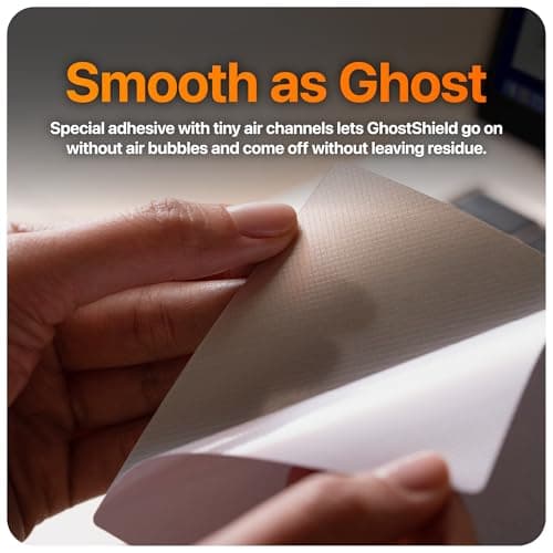 UPPERCASE GhostShield Premium Palm Rest Protector Skin Cover Set, Scratches and Wear Protection, Compatible with MacBook Pro 16" 2024 2023 2021 M4/M3/M2/M1 Pro/Max (Space Black) — view 5