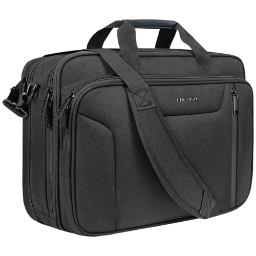 EMPSIGN Laptop Bag Briefcase for Men Women, 17.3 Inch Messenger Bag