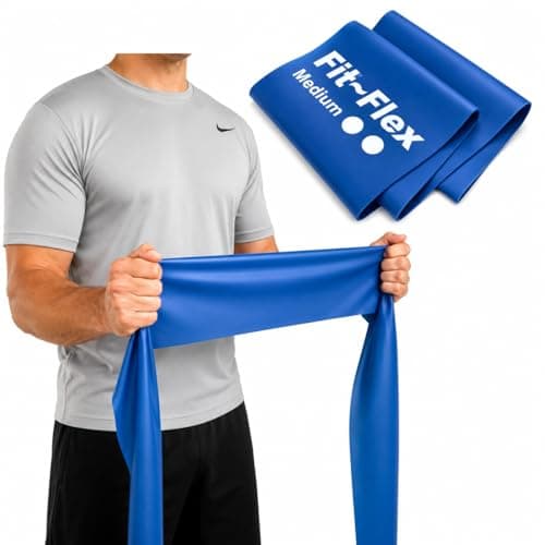 Fit-Flex Resistance Band - 2m - 3 Flex Options - Strength, Stretch, Rehab (Medium) — view 3