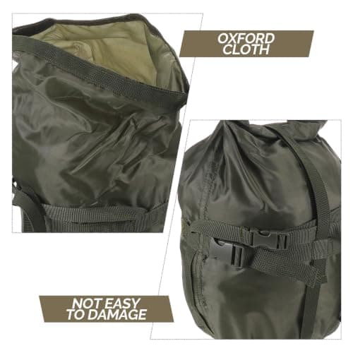Compression Sack with Adjustable Cross Straps Backpacking — view 3
