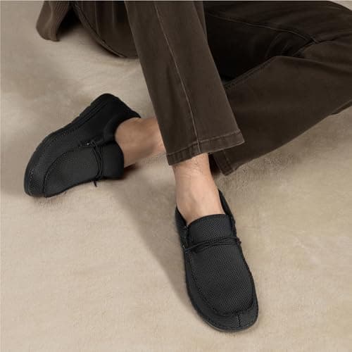 Bruno Marc Men's Slip-on Loafers Shoes,Size 10,Black,BLS211 — view 2