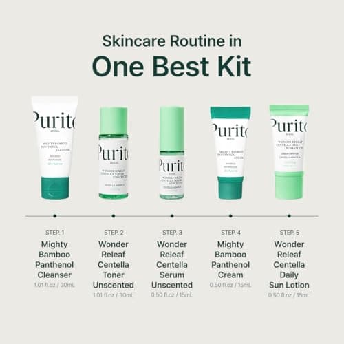 PURITO Best Kit Skincare Set for Sensitive Skin, 104mL — view 6
