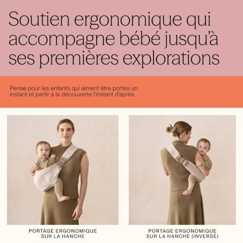Ergobaby Upsie Sling Baby Hip Carrier for Babies and Toddlers 6-48 Months — view 6