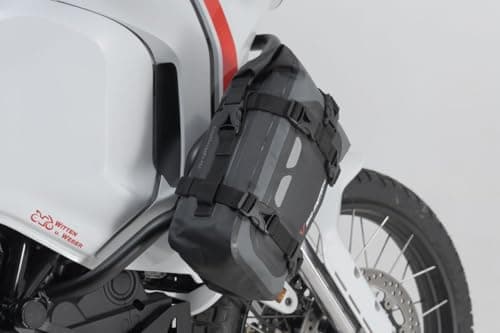 SW-Motech Drybag 80 Motorcycle Tail Bag Grey Motorcycle Pack Luggage Bag — view 3