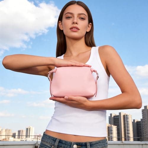 XWFB 6"x9.84" 4.5L Large Silicone Toiletry Bag, Waterproof Leakproof Foldable Travel Organizer, Dopp Kit for Men & Women, Pink — view 6