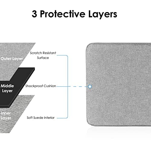 ProElife 12-Inch Laptop Tablet Sleeve Case for Surface Pro 9/10/12 — view 3