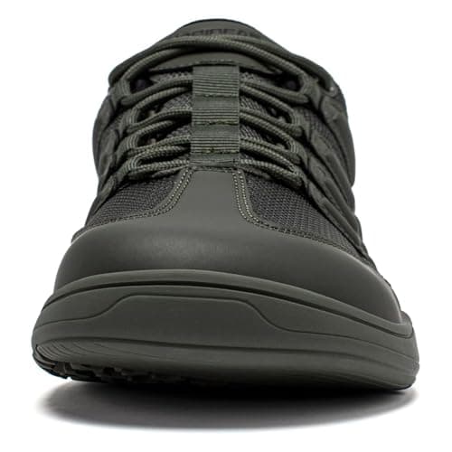 HOBIBEAR Wide Barefoot Shoes Men Women Walking Trail Running Sneakers | Zero Drop Sole | Lightweight Comfortable Green — view 5