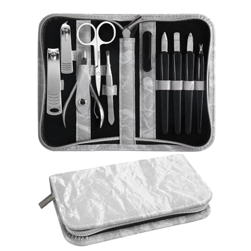 Manicure Set 10pcs -Gray