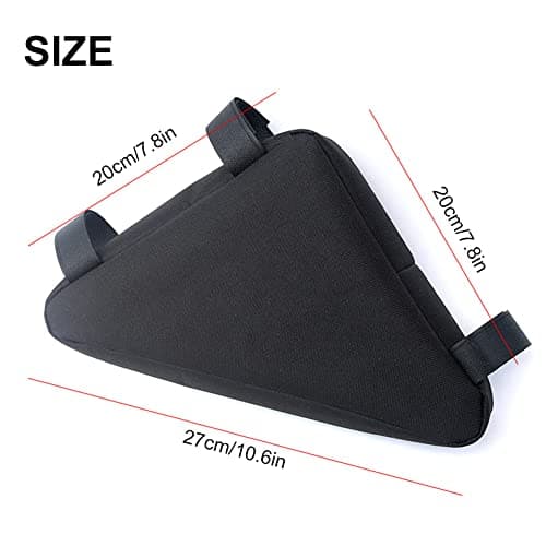 Bicycle Triangle Frame Bag - Waterproof, Ideal for Lock Tools & Rain Jacket — view 2