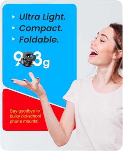 ZAKSTAR 2026 Upgraded Vacuum Magnetic Car Phone Holder, 360° with 2 Magnet Rings Ultra Suction Phone Mount for MagSafe Cell Phone Holders for Your Car/Gym/Mirror Mount for iPhone & Android — view 6