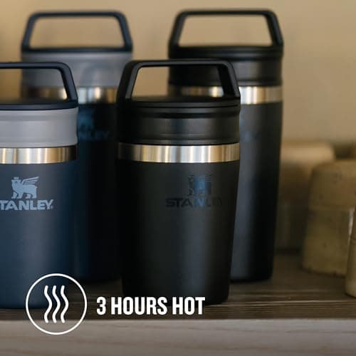 STANLEY 1913 Cafe to-Go Travel Mug 0.23L - Black — view 2