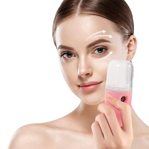 USB Charging 30ml Pink Plastic Nano Face Mist Sprayer Portable — view 6