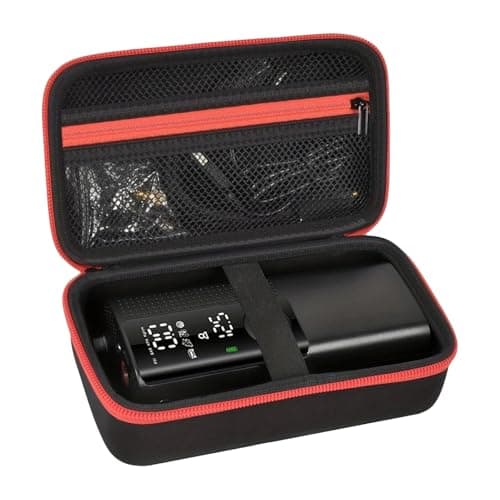 Yanayi Air Compressor Case - Inflator Shockproof Eva Storage Case | Versatile High-Strength Inflator Holder Box for Camping Road Trip Holiday Travel Bicycles