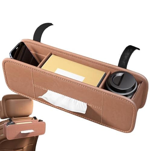 Vehicle Headrest Storage Large Capacity Seatback Tissue Case