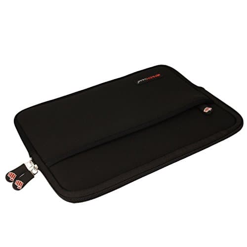 TECHGEAR Pro Sleeve [10] Slim Neoprene Zipped Protective Sleeve Case Cover, Anti-Shock Bubble Interior fits Samsung Tab A 10.1 2019, T580, Tab A 10.5 T590, Tab S6 T860, S5e S4 10.5, Tab S3 S2 9.7 etc — view 3