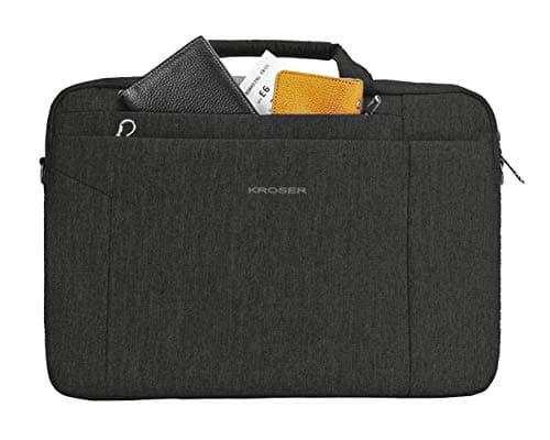KROSER Laptop Bag 15.6 InchBriefcase Computer Laptop Case Shoulder Bag — view 3