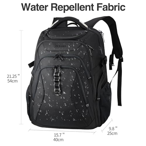 KROSER Travel Laptop Backpack 18.4 Inch XXXL Gaming Backpack Laptop Bag — view 2