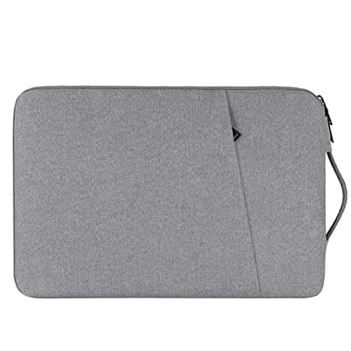 Chelory 15.6 Inch Laptop Sleeve for 16 Inch MacBook Pro Max 2019-2026, 15.6 Inch Laptop Notebook Bag Computer Ultrabook Chromebook Shockproof Water Resistant Protective Case Cover with Handle, Gray