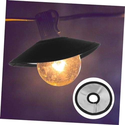 BESPORTBLE Handheld Canvas Lampshade for Camping Outdoor Travel Cafe Restaurant Home Decorative Lampshade Cover — view 5