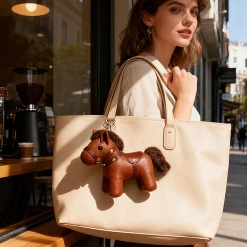 Generisch Leather Pendant For Bag Cute Backpack Pendant — view 2
