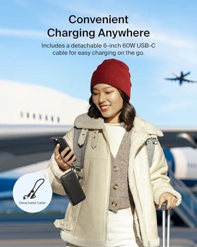 Belkin BoostCharge 20000mAh Power Bank with Digital Battery Display - Black — view 6
