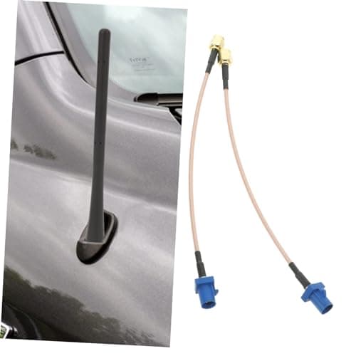 2pcs Auto Antenna Adapter Cable Rg316 50 Ohm Copper Wire — view 6