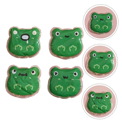 Toddmomy 4pcs Portable Cartoon Reusable Hand Warmer Fast Self-heating Small Outdoor Pocket Hand Warmers for Travel and Daily Use — view 5