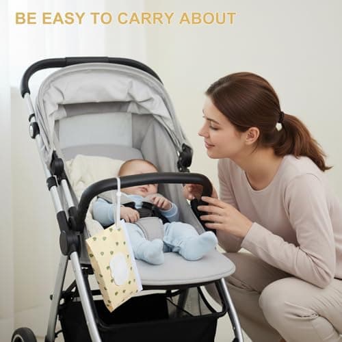 2Pcs Baby Wipes Dispenser, IKR Portable Refillable Wet Wipe Bag Reusable Waterproof for Travel, Camping, Daily Use (Green) — view 6