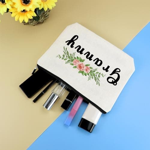 Granny Makeup Bag - Grandma Gift for Mothers Day, Birthday, Christmas & Thanksgiving from Granddaughter & Grandchildren - Cosmetic Bag Travel Pouch for Grannie, Gran Nana & Grandmother — view 4