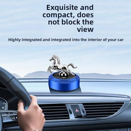 BildeeMait Solar-powered Freshener Automatic Blue Streamlined Organizer Component(Blue) — view 6