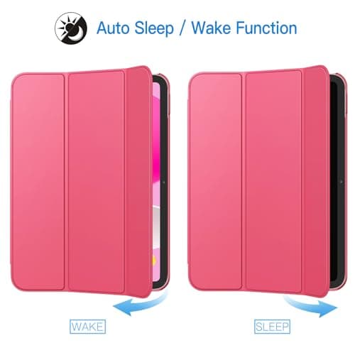 JETech Case for iPad (A16) 11th/10th Gen, Pink — view 6