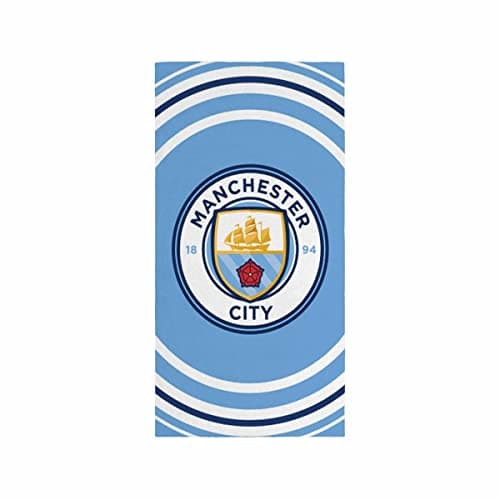 MANCHESTER CITY FC Pulse Towel, Bedroom, Sports, Gift