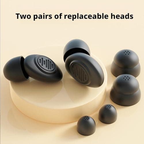 Ear Plugs for Sleep 48dB Noise Canceling Ear Plugs for Sleeping – Ergonomic Design for Side Sleepers & Work. Secure-Fit Short Stem, Non-Slip Comfort. Travel Case for Easy Storage — view 6
