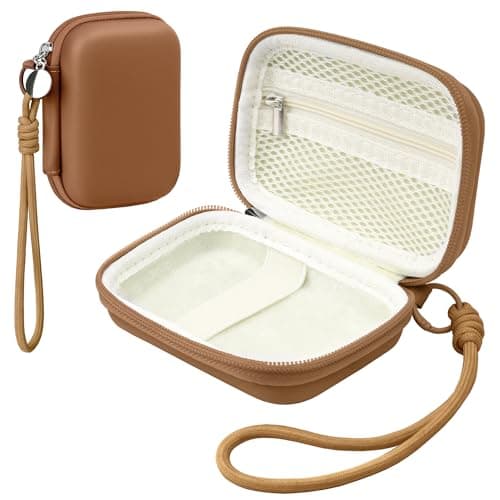 Veki Digital Camera Case for Kodak PIXPRO FZ55/FZ45, Camera Pouch, Brown