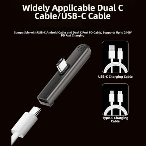 240W High-Power USB-C Adapter with Collapsible Stand for Travel Office and For Gaming Use Supports Fast Charging Up to 240W — view 5