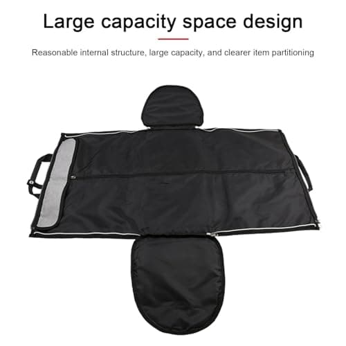 Garment Bag, Compression Bags, 21.65x11.81x11.42 Inches Duffel with Large Capacity, Wedding Supply with Smooth Texture, Business Accessory Hotel, Conference Dinner Routine for Men Women Professionals — view 5