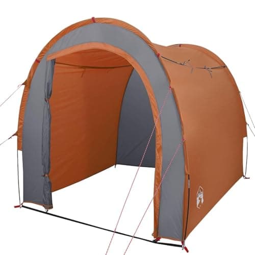 Ziaphsol Orange Side Tent Waterproof 185T Polyester with PU Coating, 204 x 183 x 178 cm, Lightweight Camping Tent with Carry Bag, for Family, Outdoor, Hiking, Trekking and Festival — view 3
