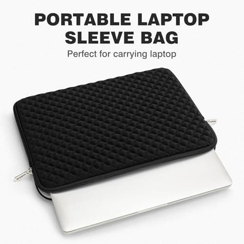 RAINYEAR Laptop Sleeve for 15.6" Notebook Computer Chromebook Case — view 2