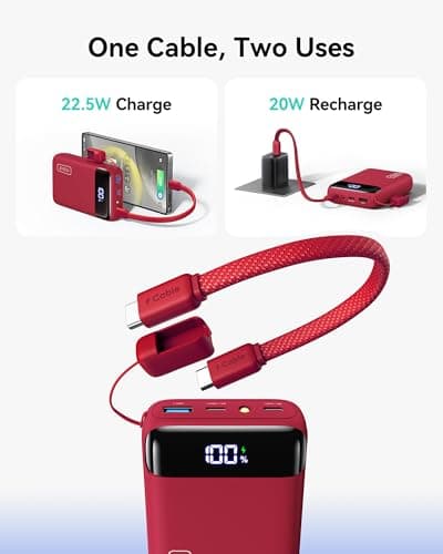 INIU Power Bank, Smallest 20000mAh 22.5W Fast Charging Portable Charger — view 5