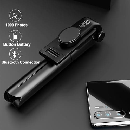 COLORLIZARD Selfie Stick Tripod with Remote, Bluetooth Phone Tripod,Compatible with iPhone, GoPro, Android Phone — view 6
