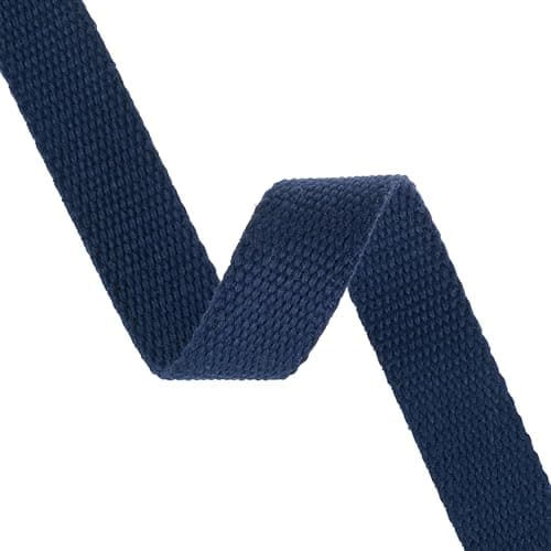 Shelver Heavy Duty Cotton Webbing Strap, 1 or 1.5 Inches and Colours, 5m (Navy, 25mm) — view 3
