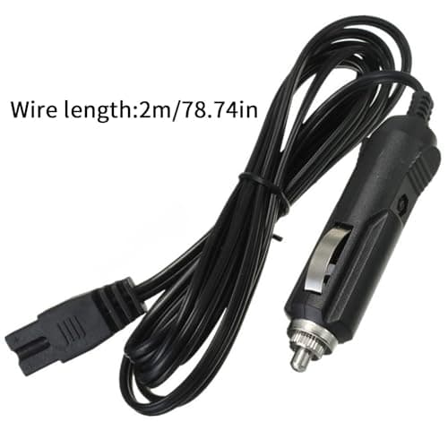 Mini Fridge Power Cord – DC Plug, Portable Cooler Connector Wire | Auto Freezer Line, Car Refrigerator Setup With 12V 24V Compatibility, Power Supply Extension, Travel Cooling Accessory — view 6