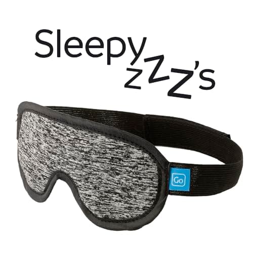 Go Travel Sleepy ZZZ's Luxury Sleep Eye Mask - Flights or Home, Blue — view 2