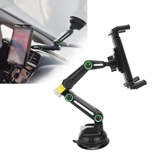 LICAEVEY Truck Phone Holder with 12.9 Inch Long Arm, 360° View Heavy Duty Suction Cup Mount for Dashboard Windshield Fit for Phones and Tablets — view 6