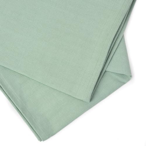 Yoga Studio Organic Cotton Yoga Blanket – 142 x 205cm Meditation Blanket, GOTS Certified, Compact, Easy-To-Carry. Yoga Essentials (Sage Green) — view 4