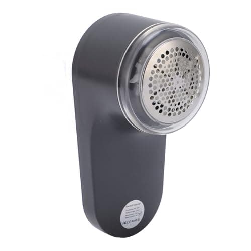 6 Blades Quick Release Smart Digital Display Fabric Trimmer for Home Travel - Grey — view 3
