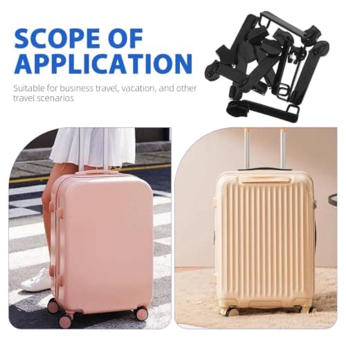 Toyvian Replacement Zipper Slider Explosion Proof for Suitcase Luggage Repair Kit Sturdy Travel Accessory Easy to Use 10 Pack for Business Trips — view 3