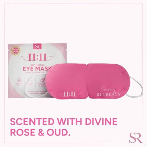 Sensory Retreats 11:11 Self-Heating Eye Mask - Rose & Oud - 3 Pack — view 6